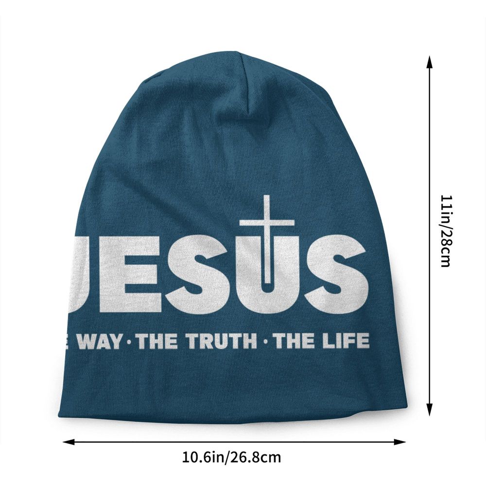 Yeshua Jesus Knit Beanie – Stay Warm with Faith and Style!