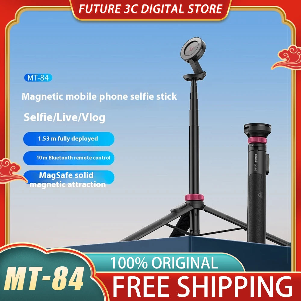 🔥 Level Up Your Content with the Ulanzi MT-84 – The Creator’s Ultimate Tripod & Selfie Stick! 🎥✨