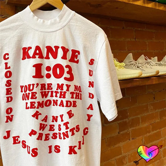 Must-Have Kanye West 'JESUS IS KING' T-Shirt – Limited Edition 1:1 Foam Print!