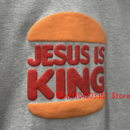 Limited Edition Kanye West 'JESUS IS KING' Hoodie – The Ultimate Hip-Hop Streetwear Flex!