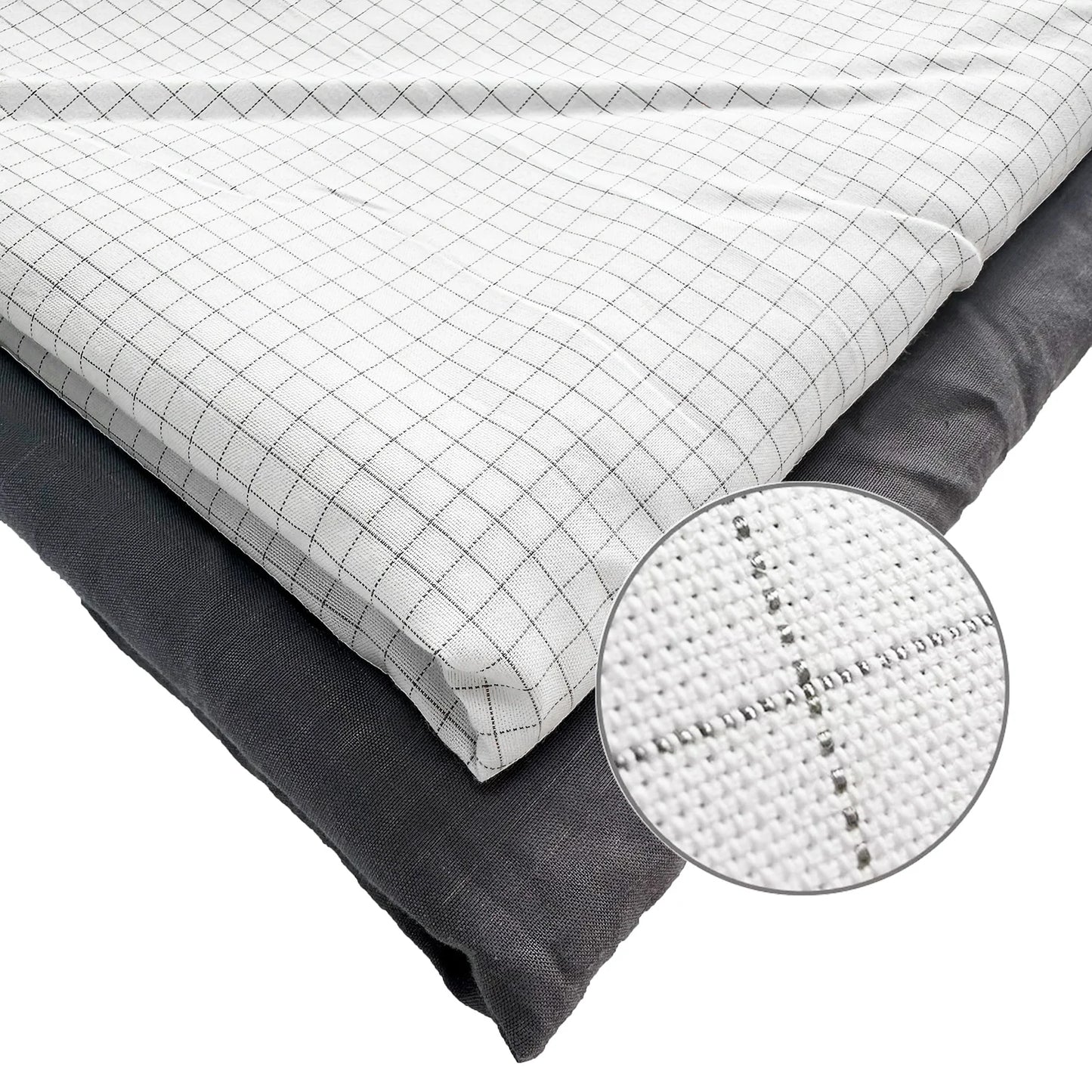 ⚡ Sleep Grounded, Live Energized – 10% Silver Fiber Earthing Fitted Bed Sheet