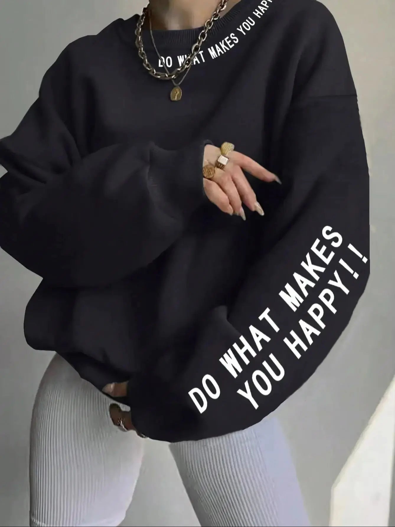 Do What Makes You Happy: Embrace Your Joy with This Cozy Sweatshirt