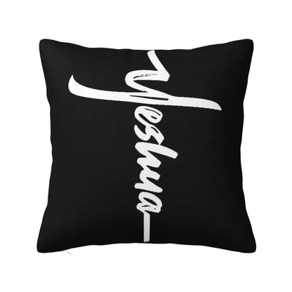 Modern Faith Meets Home Comfort: Jesus 'The Way, The Truth, The Life' Cushion Cover