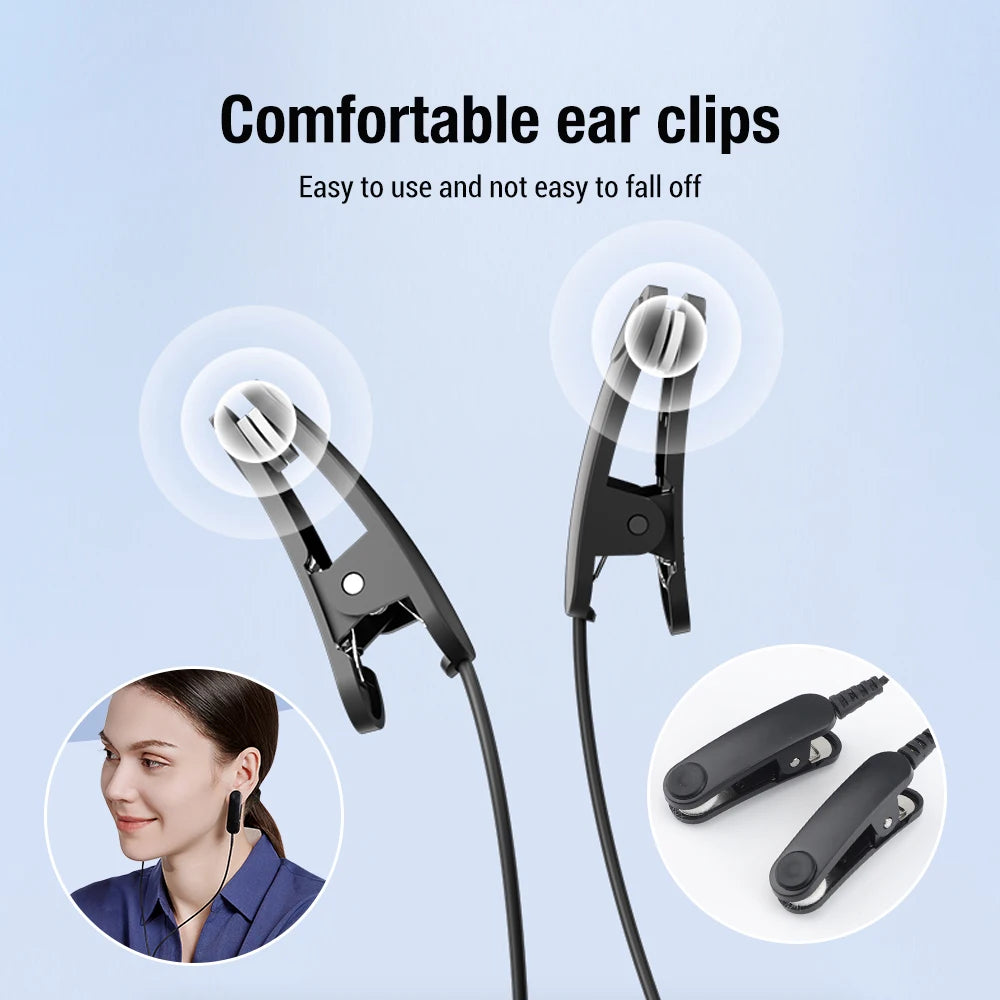 🌙 Sleep Better Tonight – CES Fast Sleep Aid Ear Clip for Anxiety, Migraine & Insomnia