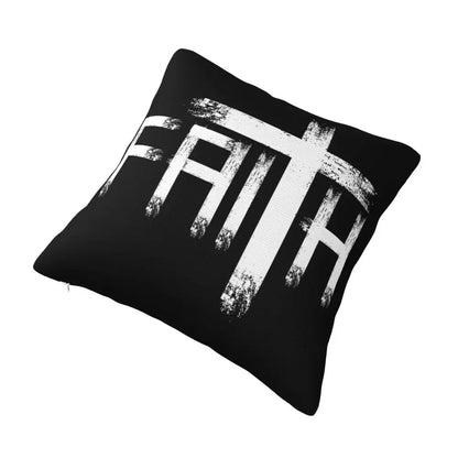 Modern Faith Meets Home Comfort: Jesus 'The Way, The Truth, The Life' Cushion Cover