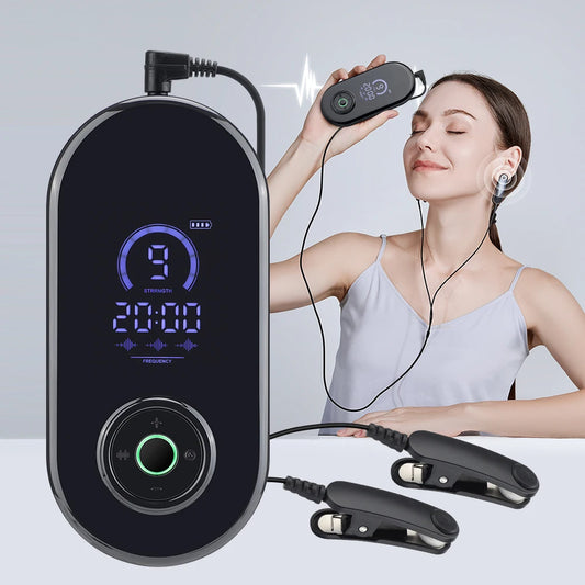 🌙 Sleep Better Tonight – CES Fast Sleep Aid Ear Clip for Anxiety, Migraine & Insomnia