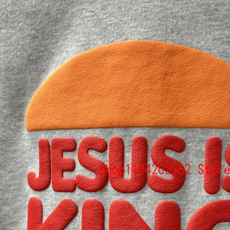 Limited Edition Kanye West 'JESUS IS KING' Hoodie – The Ultimate Hip-Hop Streetwear Flex!