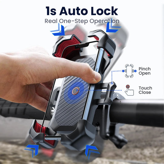 🚴 Ride Smarter, Not Harder! — Joyroom 360° Bike Phone Holder
Universal Shockproof Bracket for 4.7–7” Phones | GPS & Navigation Ready