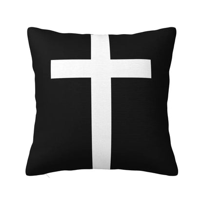 Modern Faith Meets Home Comfort: Jesus 'The Way, The Truth, The Life' Cushion Cover