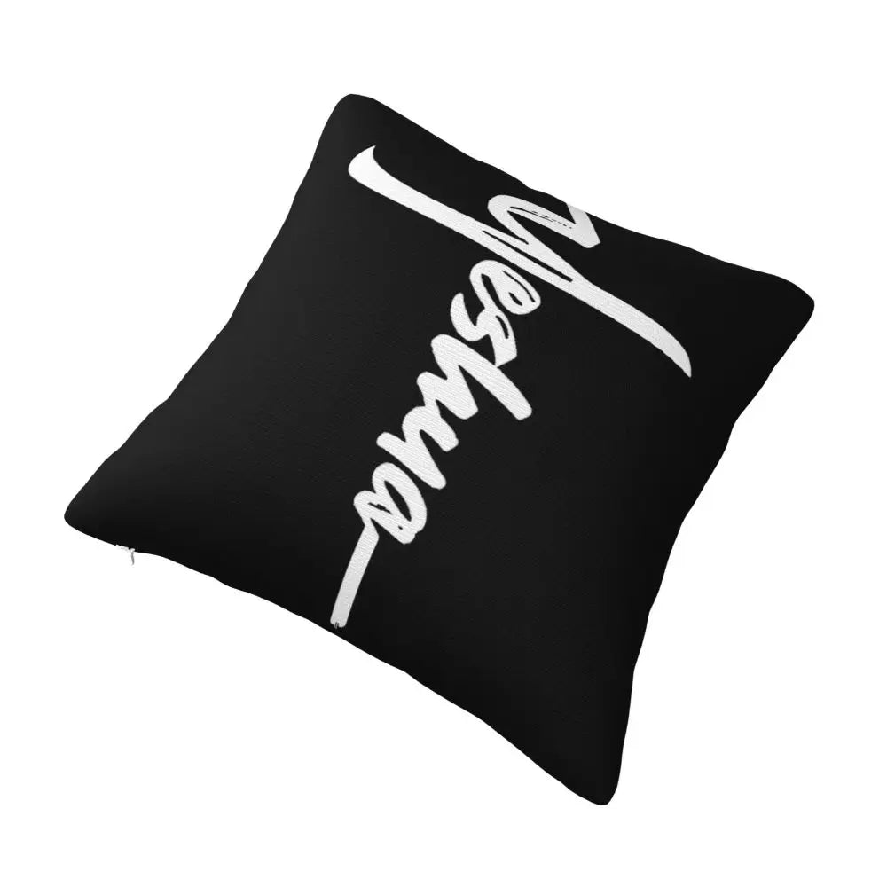 Modern Faith Meets Home Comfort: Jesus 'The Way, The Truth, The Life' Cushion Cover