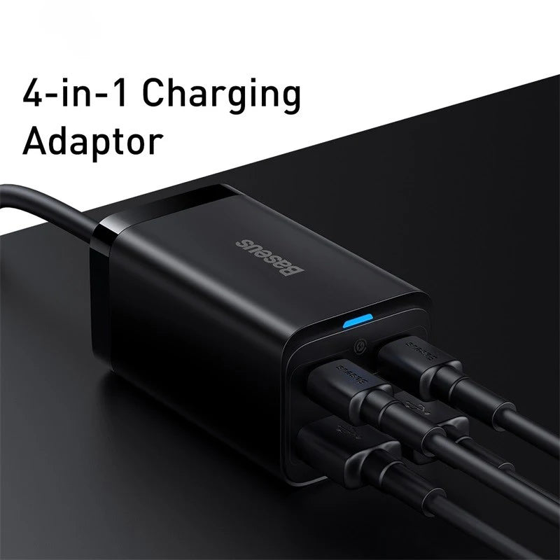 🔥 Power Smarter, Charge Faster – Baseus GaN3 Desktop Charger (100W/65W)