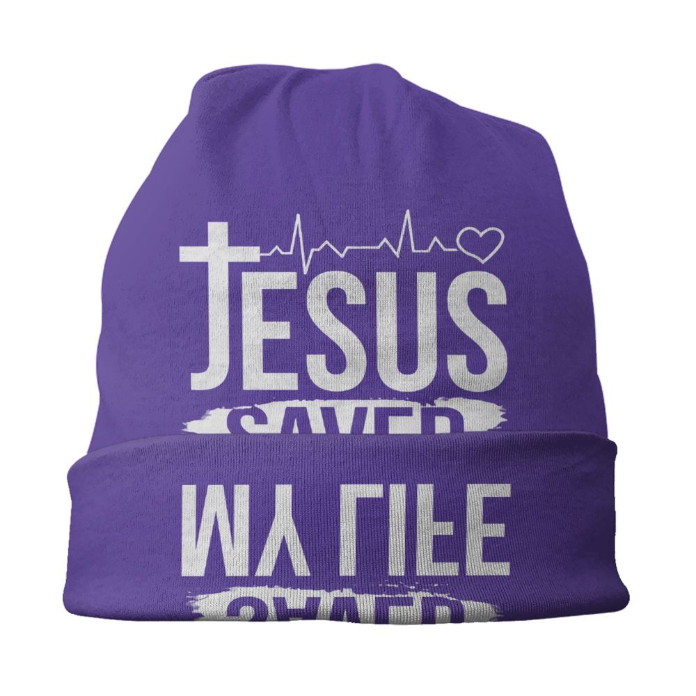 Yeshua Jesus Knit Beanie – Stay Warm with Faith and Style!