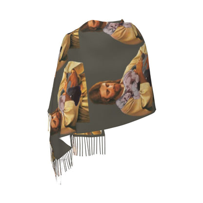 Stay Warm in Style: Jesus 'The Way, The Truth, The Life' Tassel Scarf