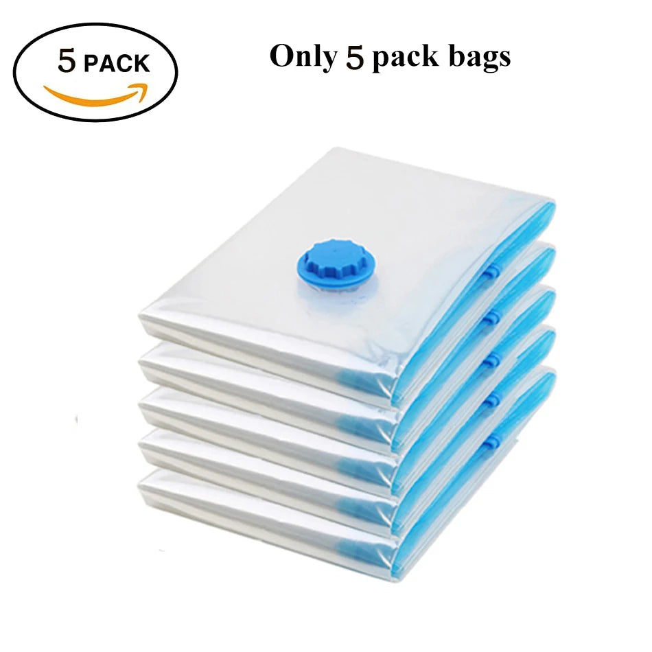 Vacuum Storage Bags Wardrobe Organizer Vacuum Seal Bag Space Saving Bags for Clothes Pillow Bedding Blanket Packaging Storager