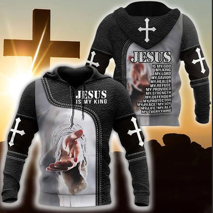 Knight Templar Armor Jesus Hoodie – Wear His Protection Boldly!