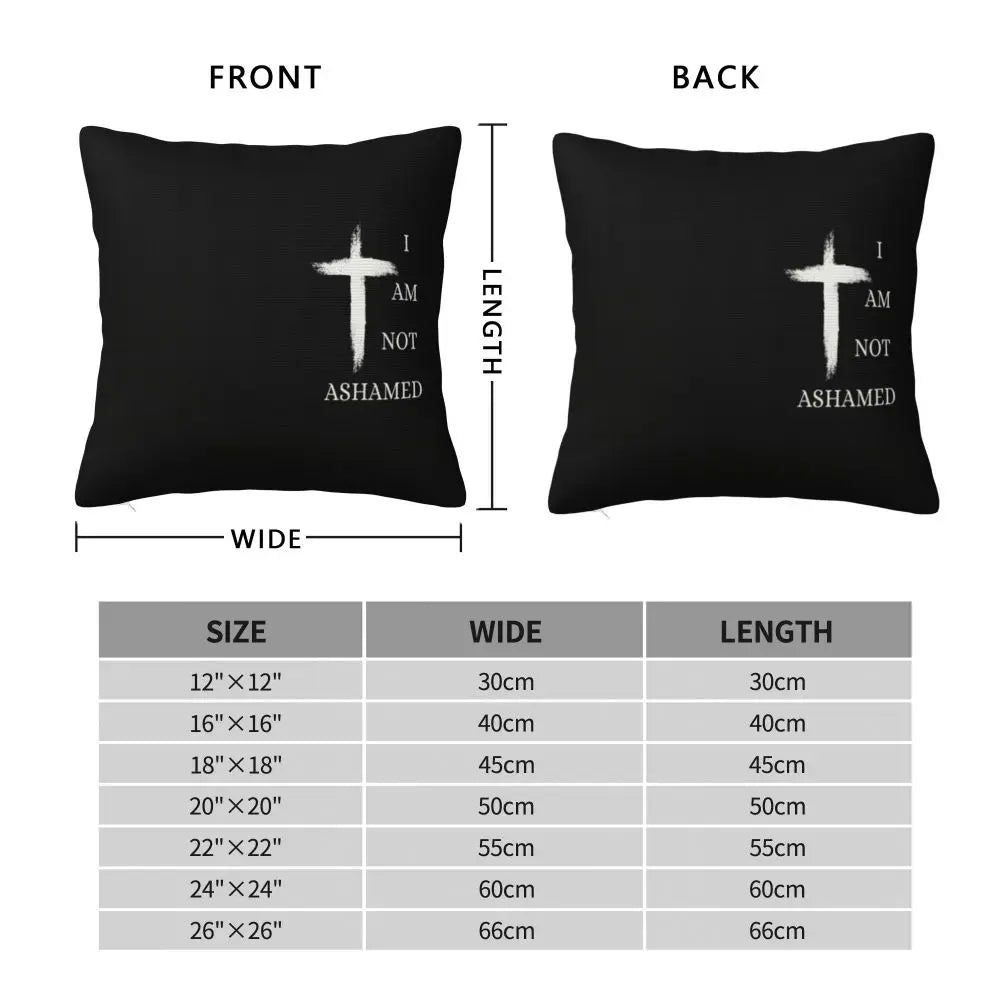 Modern Faith Meets Home Comfort: Jesus 'The Way, The Truth, The Life' Cushion Cover