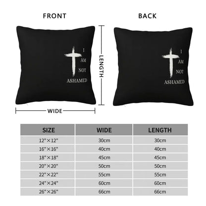 Modern Faith Meets Home Comfort: Jesus 'The Way, The Truth, The Life' Cushion Cover