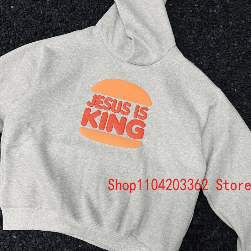 Limited Edition Kanye West 'JESUS IS KING' Hoodie – The Ultimate Hip-Hop Streetwear Flex!