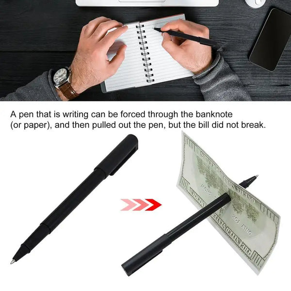 ✨🖊️ Unleash Wonder with the Magic Mystery Trick Pen! Easy Dollar Bill Penetrating Trick for Magicians and Magic Lovers! 🎩💫