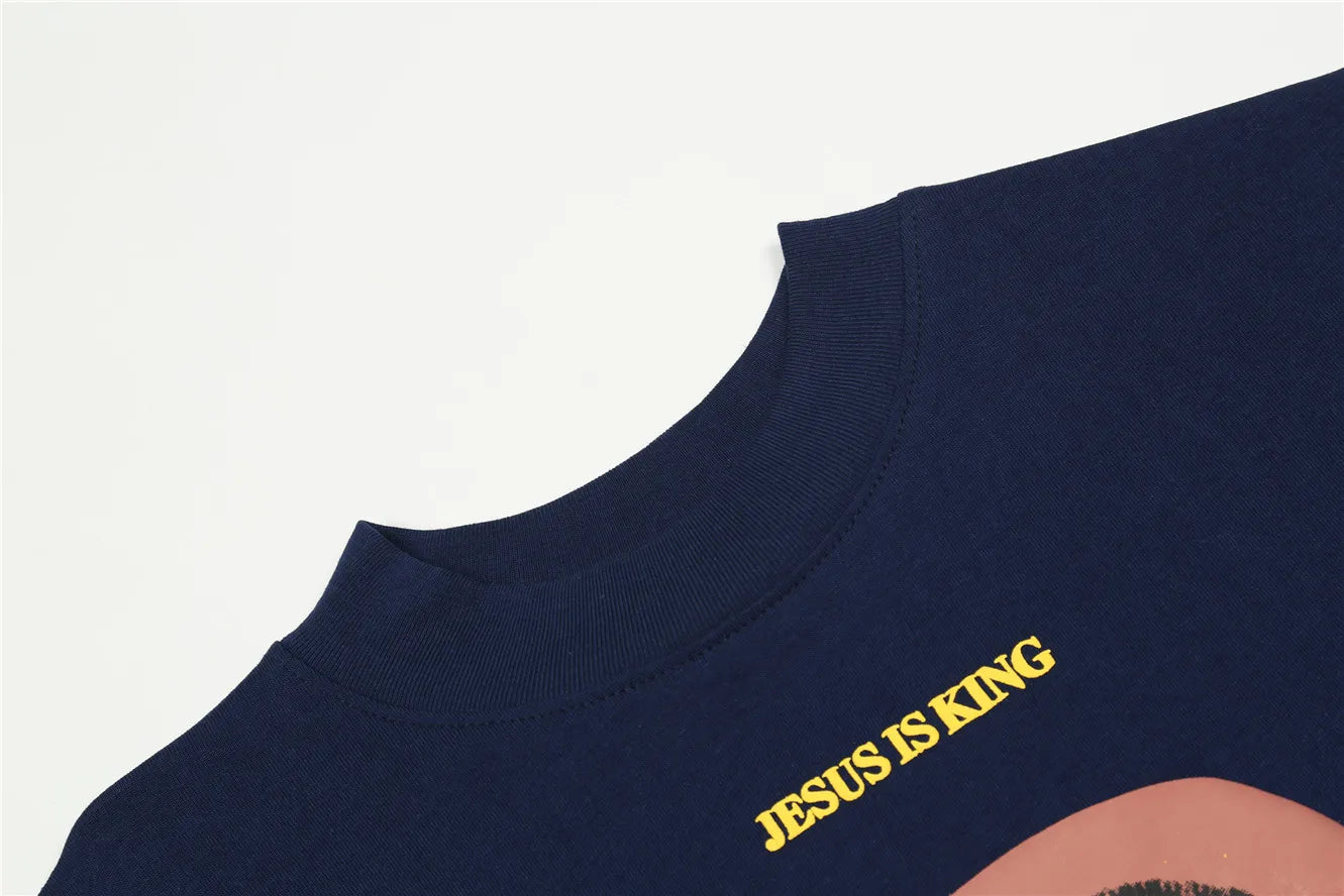 Must-Have Kanye West 'JESUS IS KING' T-Shirt – Limited Edition 1:1 Foam Print!