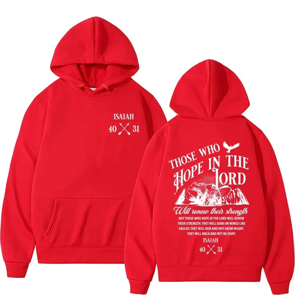 ✝️ Stay Warm in Faith – Y2K Jesus Letter Print Hoodie 🔥