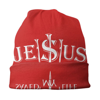 Yeshua Jesus Knit Beanie – Stay Warm with Faith and Style!