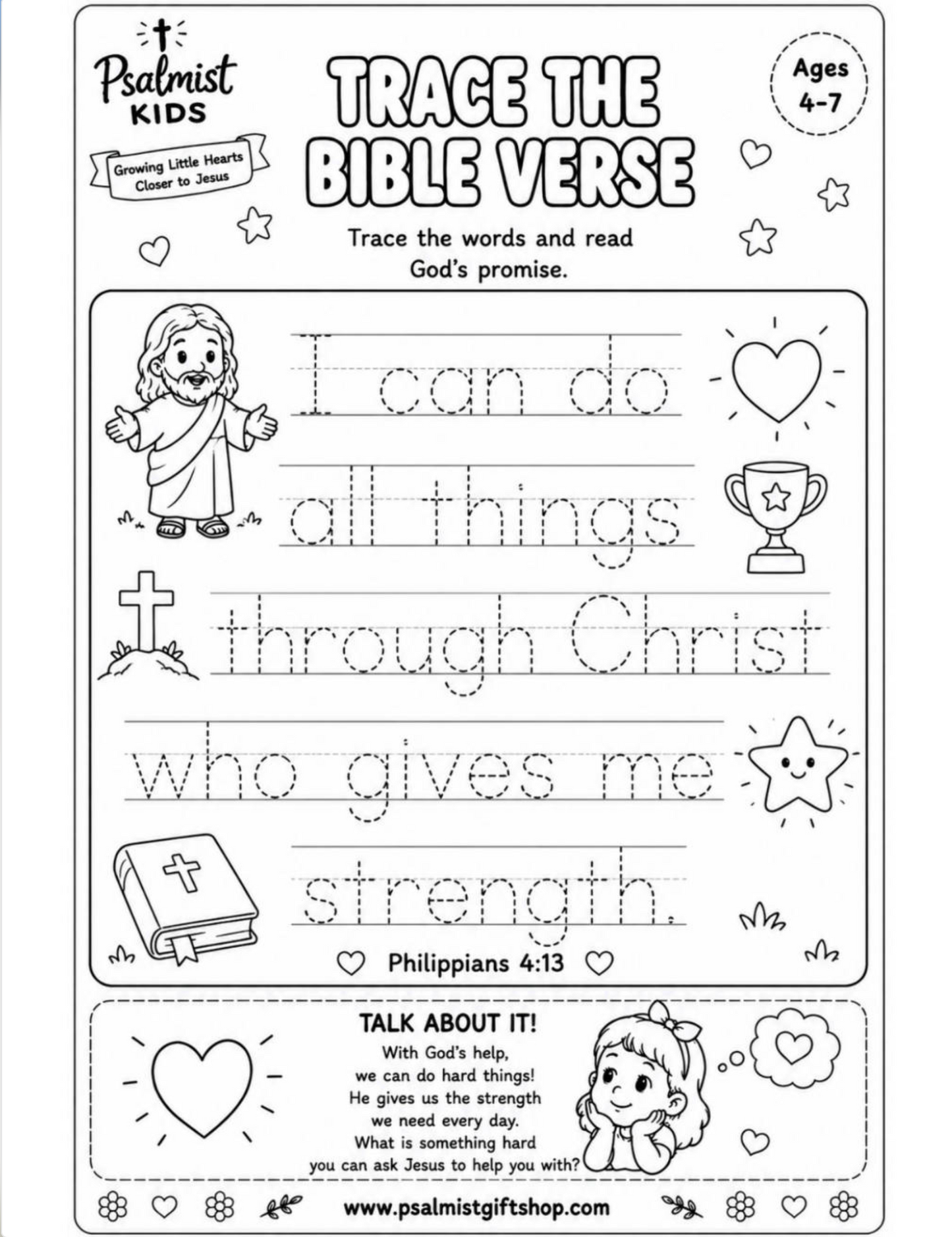 My Psalmist Kids Activity Book – Bundle 1