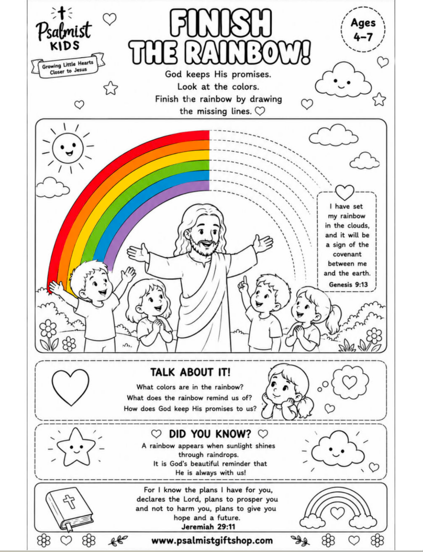My Psalmist Kids Activity Book – Bundle 1