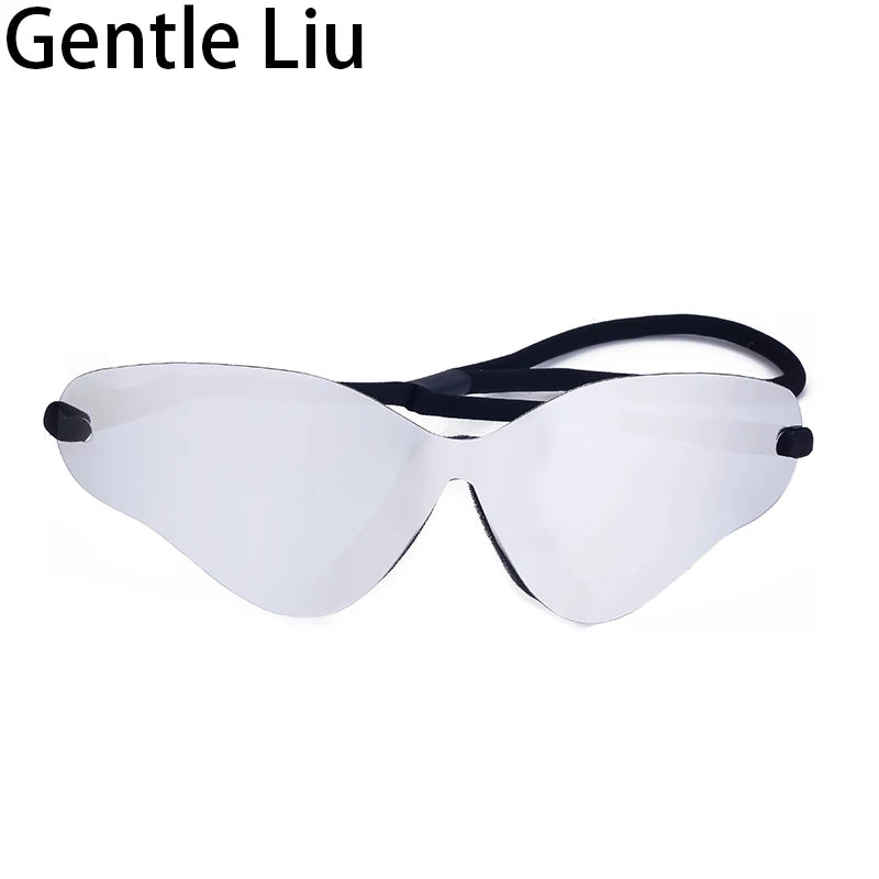 🕶️ Step Into the Future of Cool – Oversized Punk Rimless Y2K Sunglasses (2025 Edition)