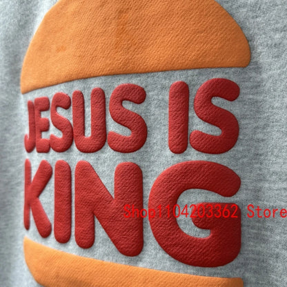 Limited Edition Kanye West 'JESUS IS KING' Hoodie – The Ultimate Hip-Hop Streetwear Flex!