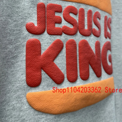 Limited Edition Kanye West 'JESUS IS KING' Hoodie – The Ultimate Hip-Hop Streetwear Flex!