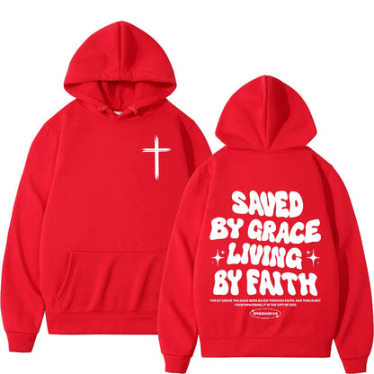 Faith Meets Fashion: Must-Have Jesus Bible Verse Hoodie for Your Y2K Wardrobe!"