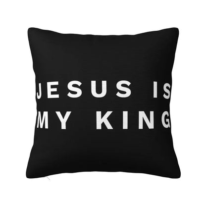 Modern Faith Meets Home Comfort: Jesus 'The Way, The Truth, The Life' Cushion Cover