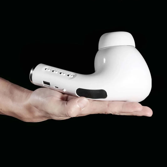 🎧 Looks Like Headphones. Sounds Like a Party. – Giant Bluetooth Speaker in Earphone Mode!