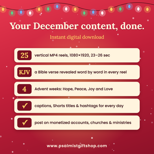 The Christmas Bundle — Reels, Devotional & Album
