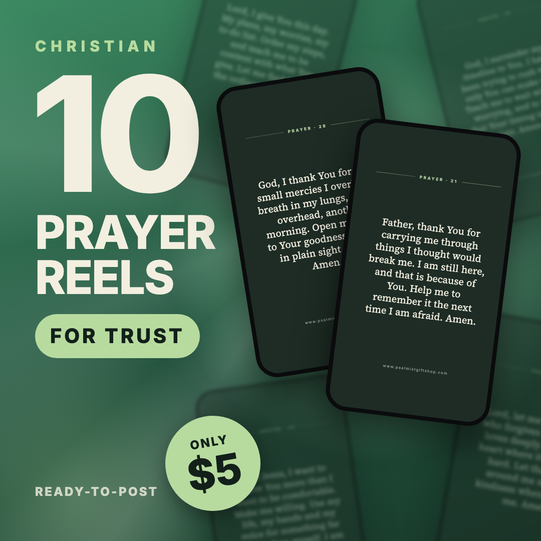 Prayers of Trust — 10 Prayer Reels