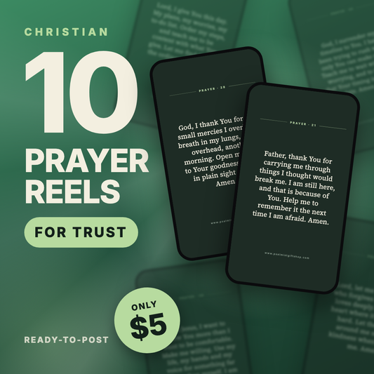 Prayers of Trust — 10 Prayer Reels