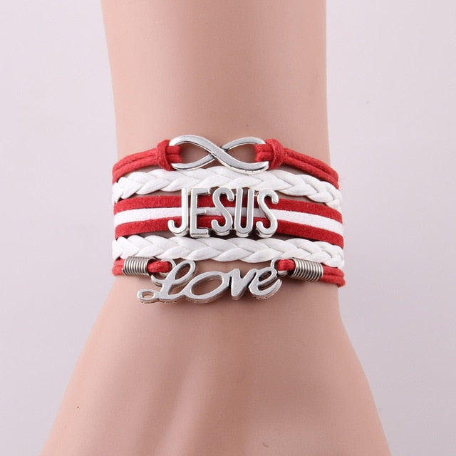 Infinity JESUS Women Bracelet