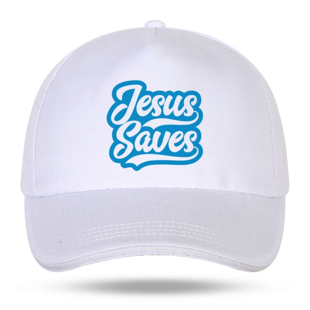 NEW !!! Jesus Saves Christian Baseball Caps