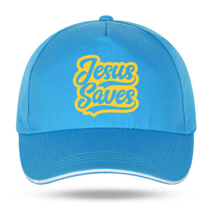 NEW !!! Jesus Saves Christian Baseball Caps