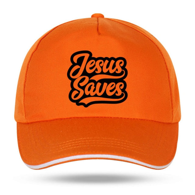 NEW !!! Jesus Saves Christian Baseball Caps