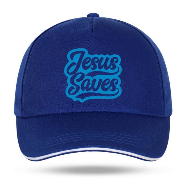 NEW !!! Jesus Saves Christian Baseball Caps