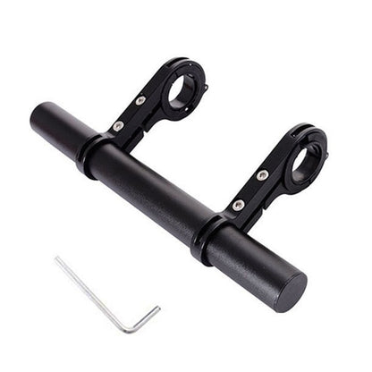 Aluminum Alloy Bicycle Handlebar Extender Mount Mountain MTB Bike Cycling Headlight Bracket Lamp Flashlight Holder Accessories